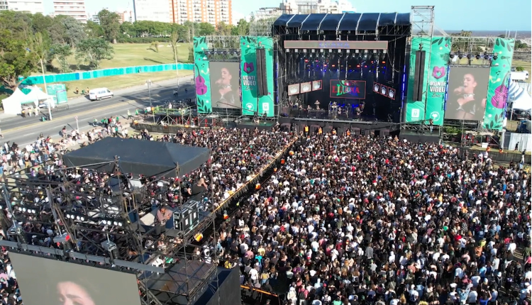 50 thousand people on the first day of Montevideo Late