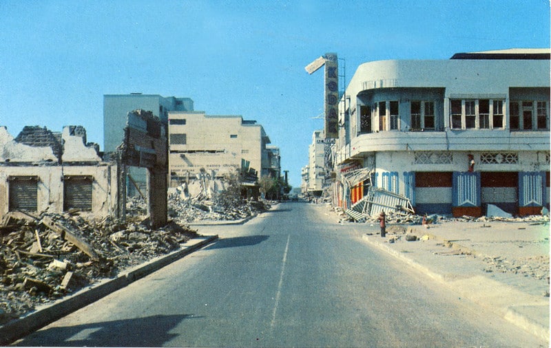 50 years after the Managua earthquake, the city is still wounded and eaten away