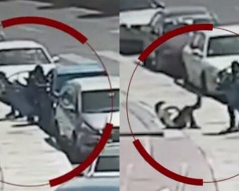 A married couple withdraws money from the bank and was shot to death by a "brand" inside a car in Tacna