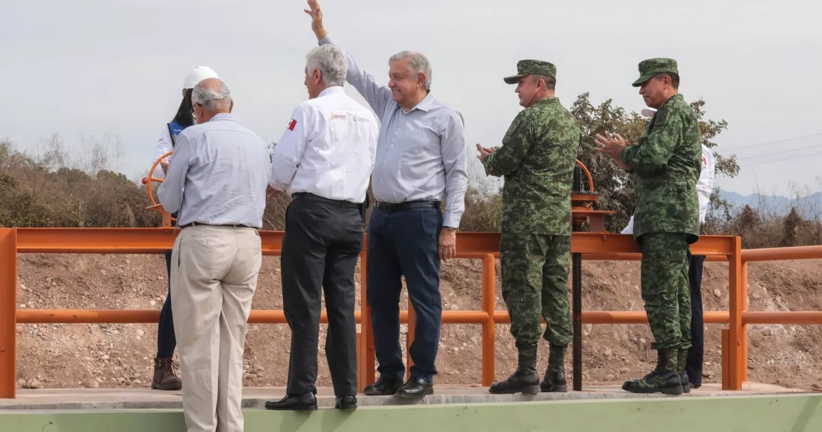 AMLO promises works to connect the Durango community in 2023
