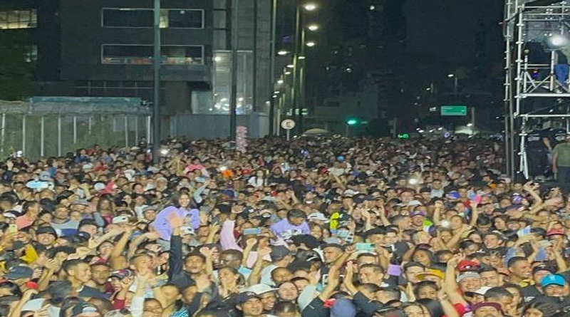 Cerca de 65 mil personas asistieron al Festival Retumba Caracas 2022 en Plaza Venezuela