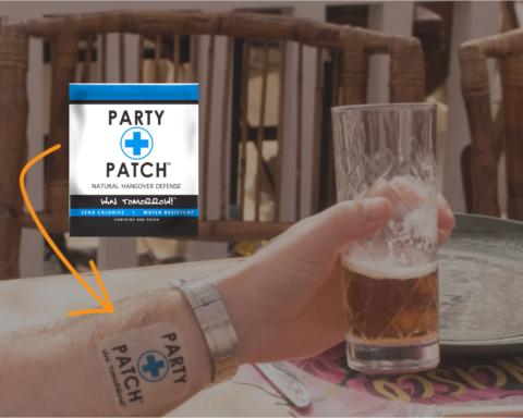 "Anti-hangover" patch does not have a health registry or studies on its effects on health