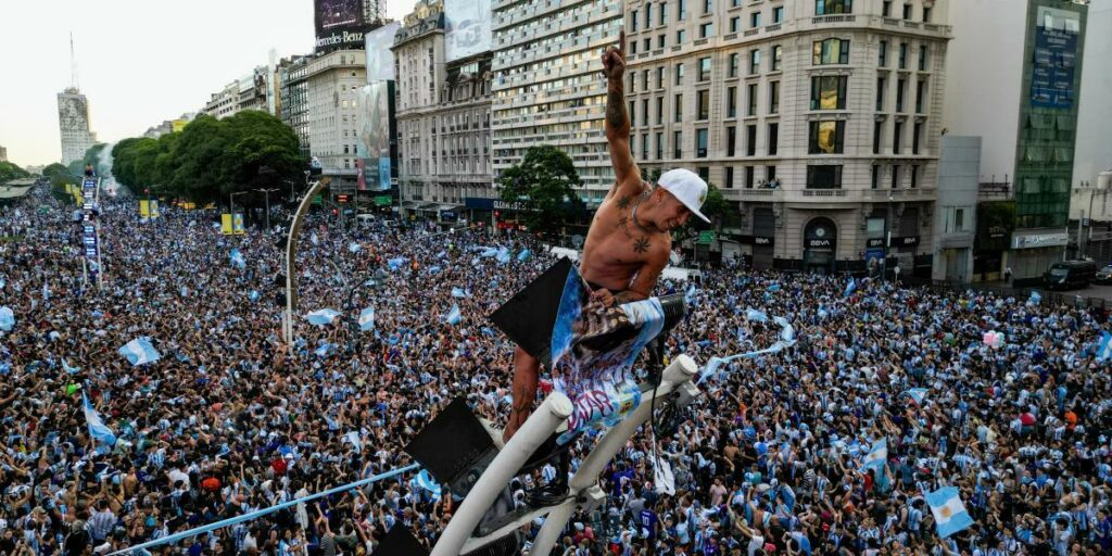 Argentina is a colossal party