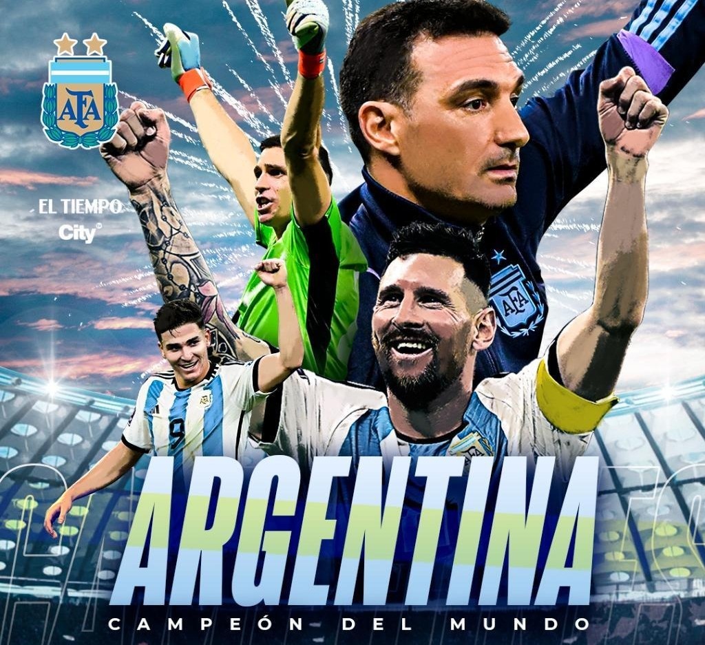 ¡Argentina es el nuevo campeón del mundo!