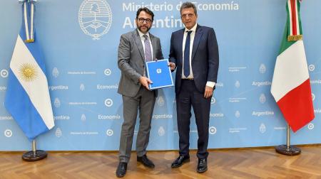 Argentina signed an agreement with Italy within the framework of the agreement with the Paris Club