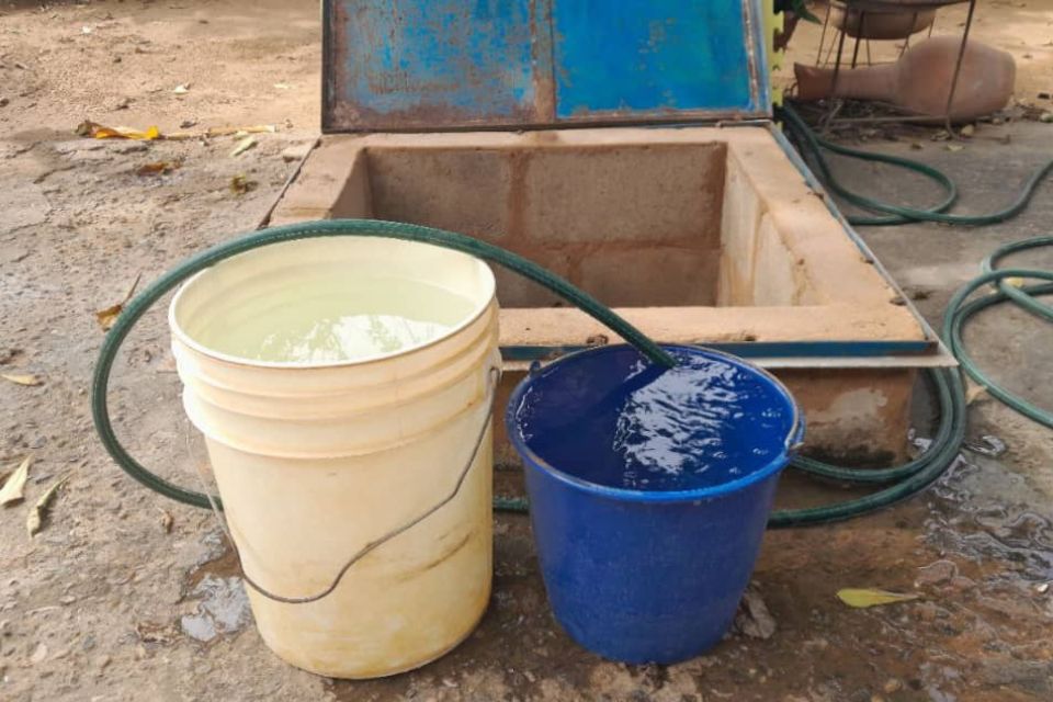 Artisanal wells are the only source of water after a dry year in Zulia