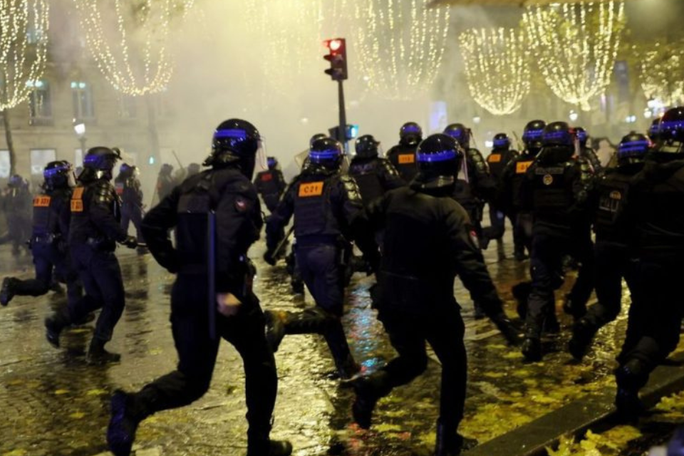 At least 200 arrested in France for incidents after the Qatar 2022 World Cup final