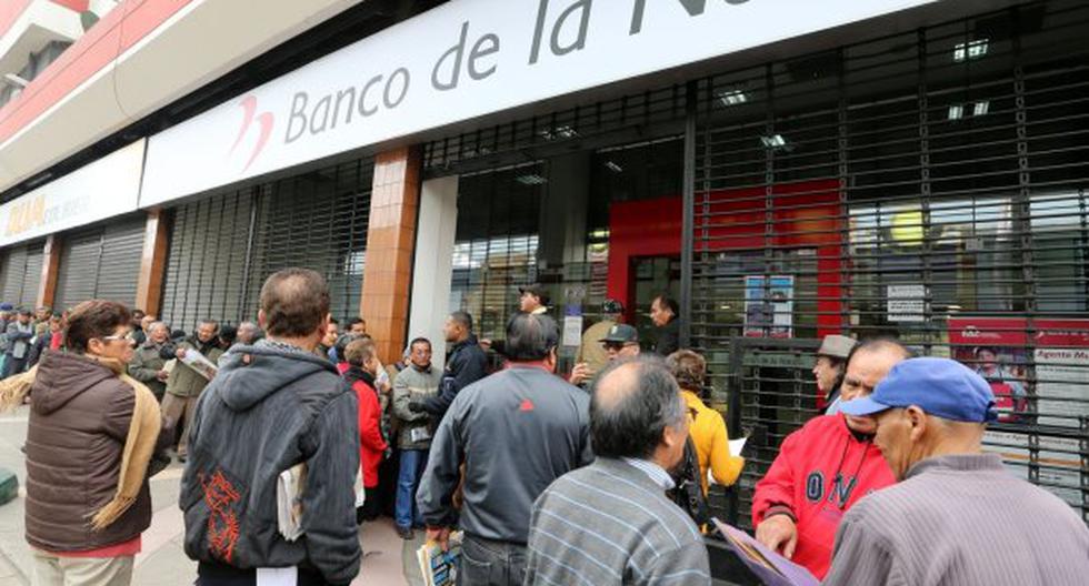 Banco de la Nación: 7 branches continue to be temporarily closed after protests
