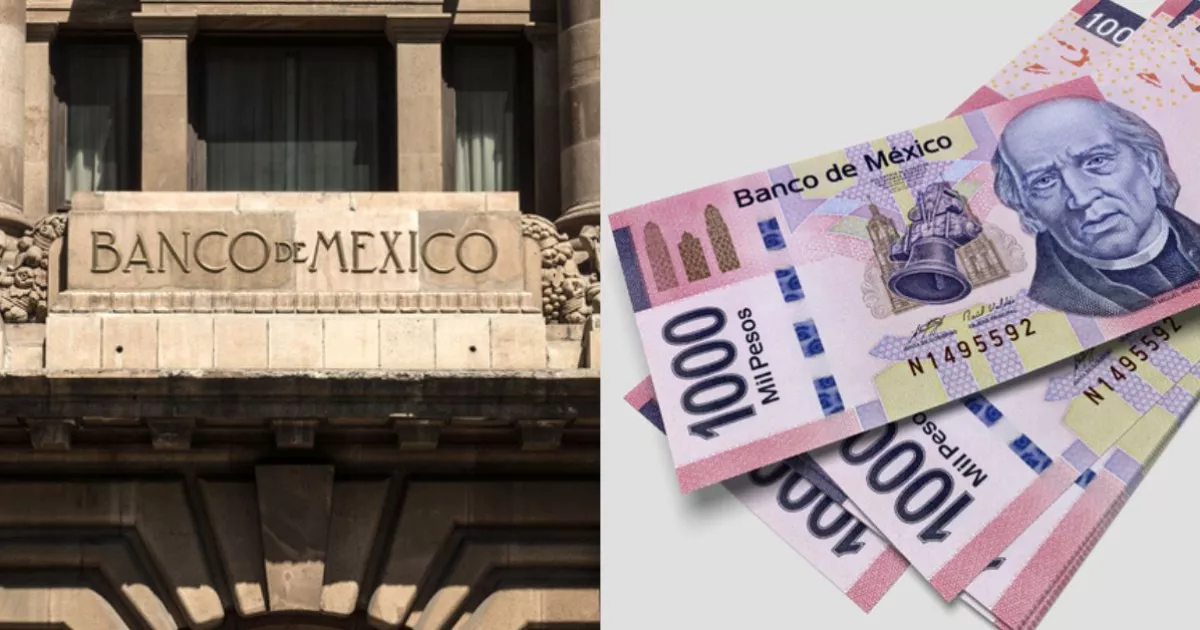 Banxico will retire the 1,000-peso bill
