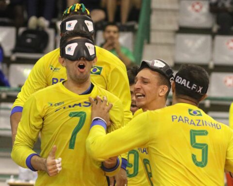 Brazil wins and wins the third goalball world championship