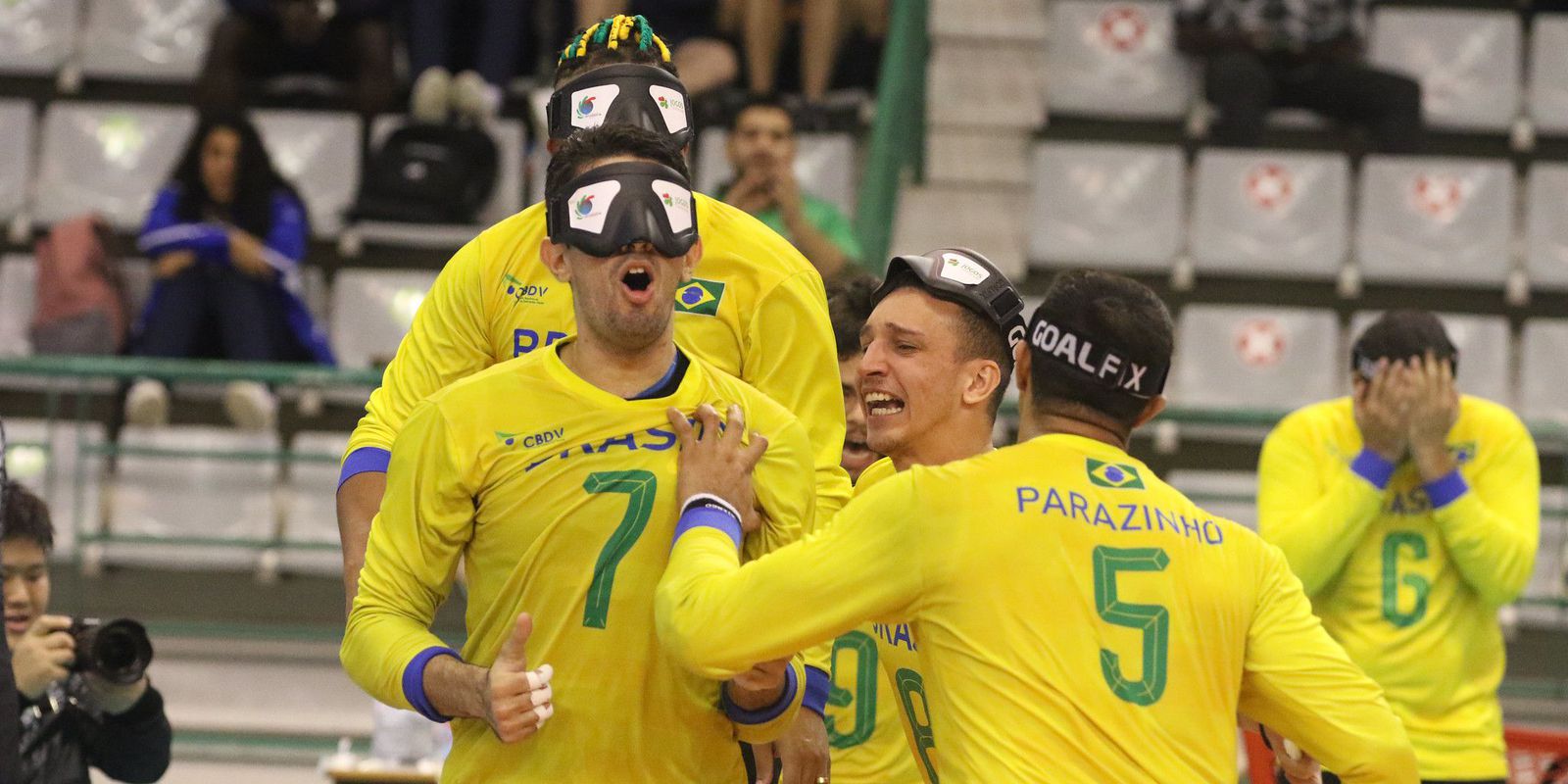 Brazil wins and wins the third goalball world championship