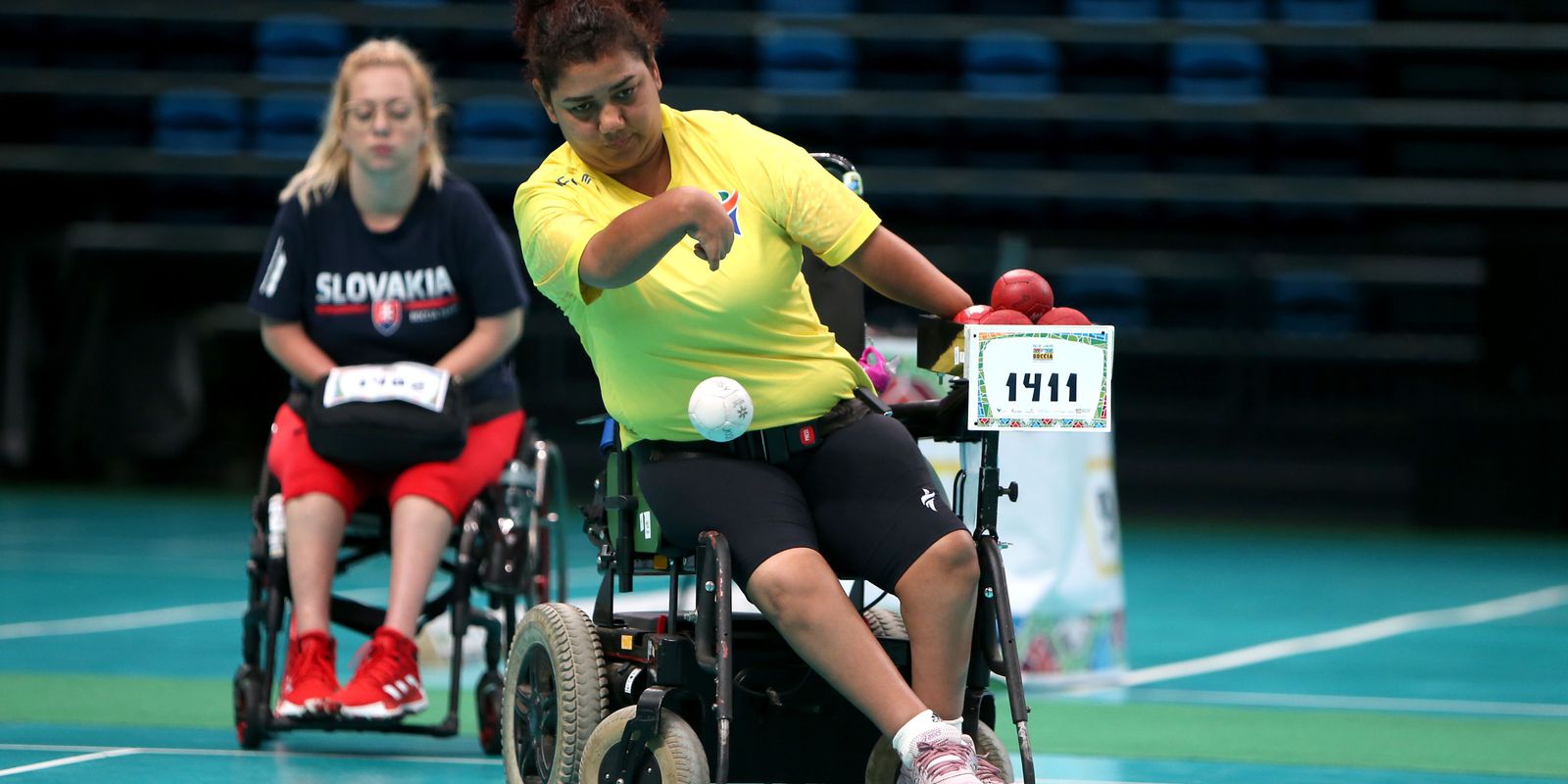 Brazilians advance to the knockout phase of the Boccia World Cup