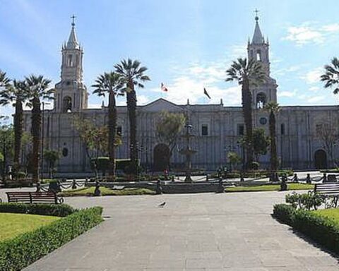 Call for the march for peace in Arequipa