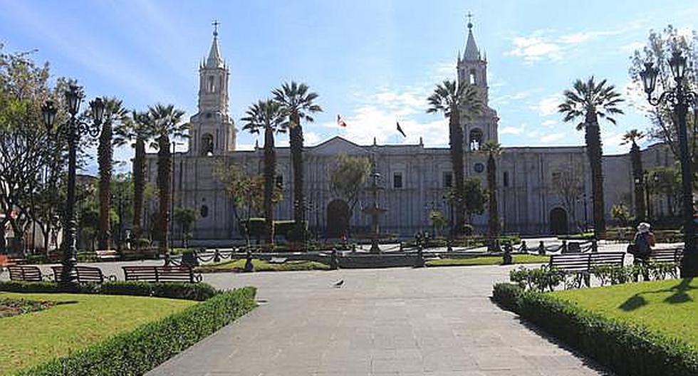 Call for the march for peace in Arequipa