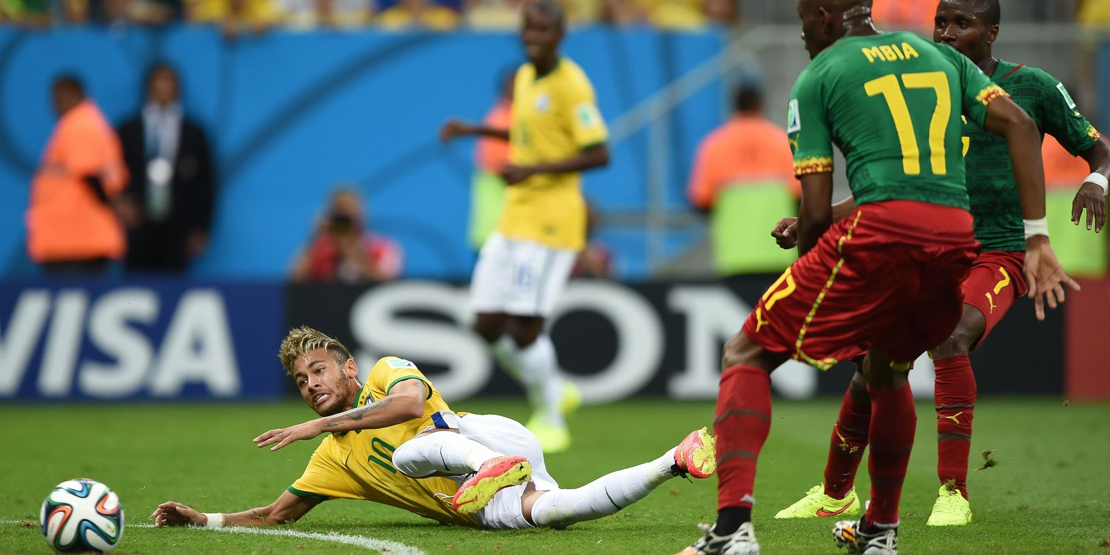 Cameroon crosses Brazil's path again in a World Cup