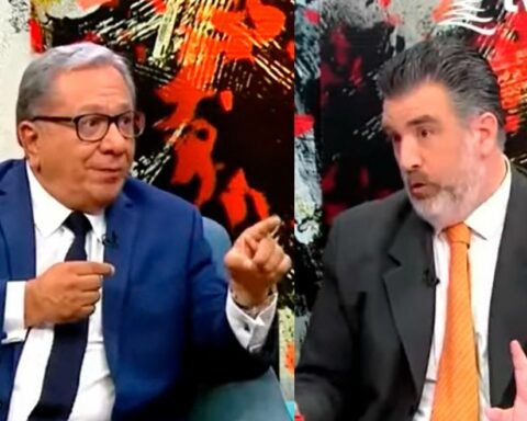 Carlos Anderson and Carlos Cornejo star in a tense interview: "You don't have to not allow me to speak"