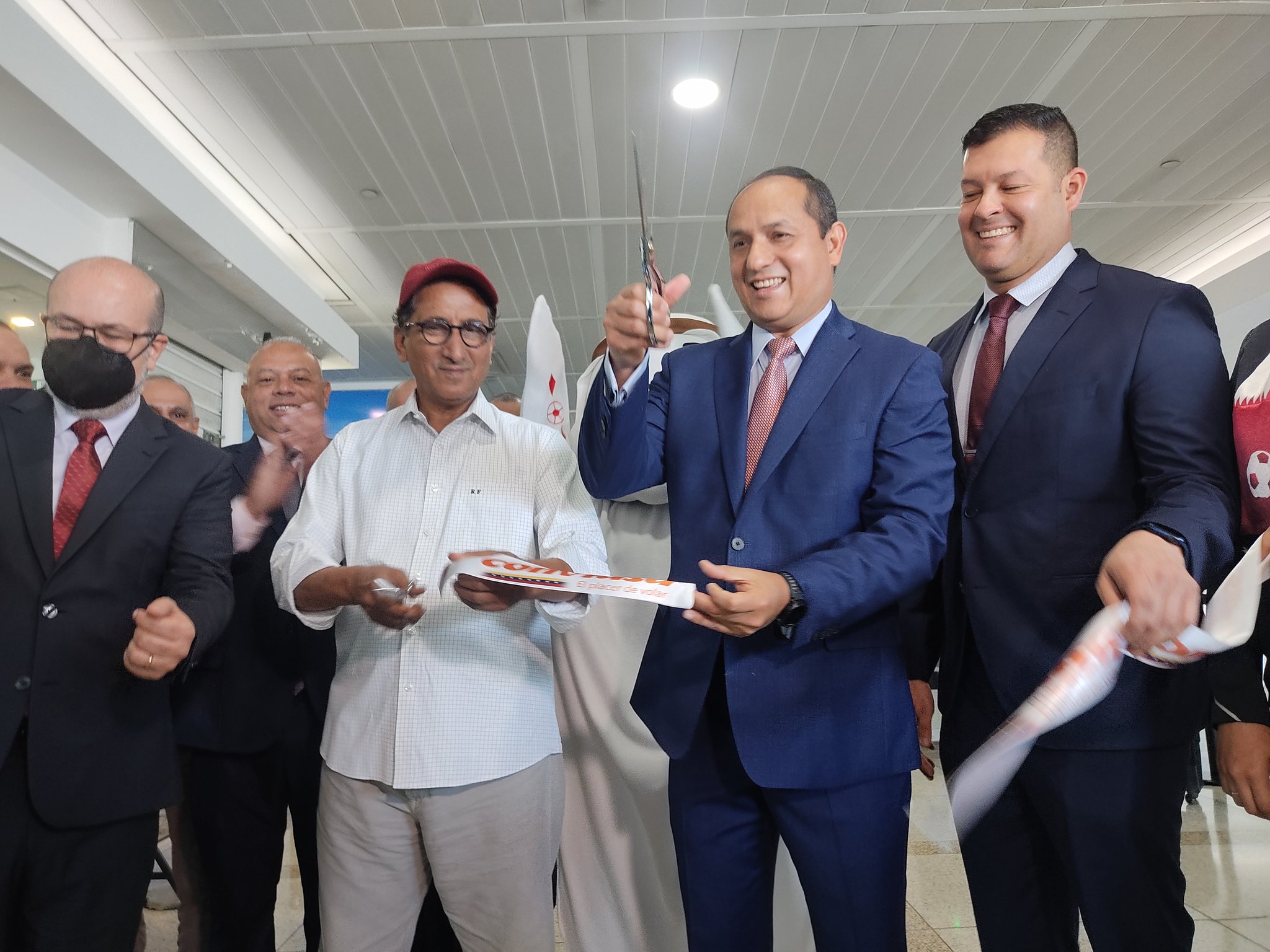 Conviasa inaugurates the Maiquetía-Doha route