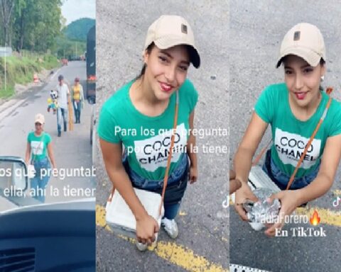 "Creativity is the best business", Paula sells red wine and stuffed arepas to truck drivers on the Yopal-Villavicencio highway