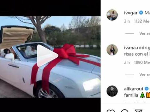 Cristiano Ronaldo was surprised with a luxurious gift from Georgina (video)