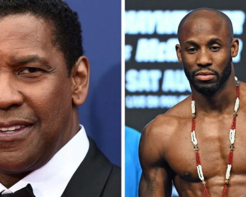 Denzel Washington y Yordenis Ugás