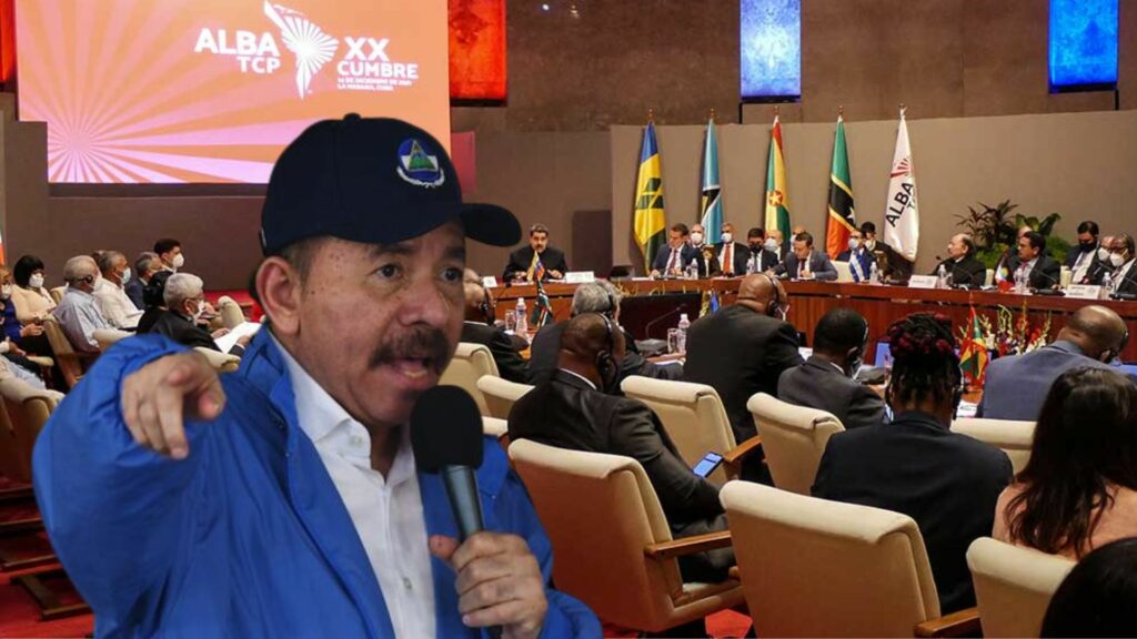 Daniel Ortega attends the ALBA summit in Cuba, one of the few forums to which he is invited