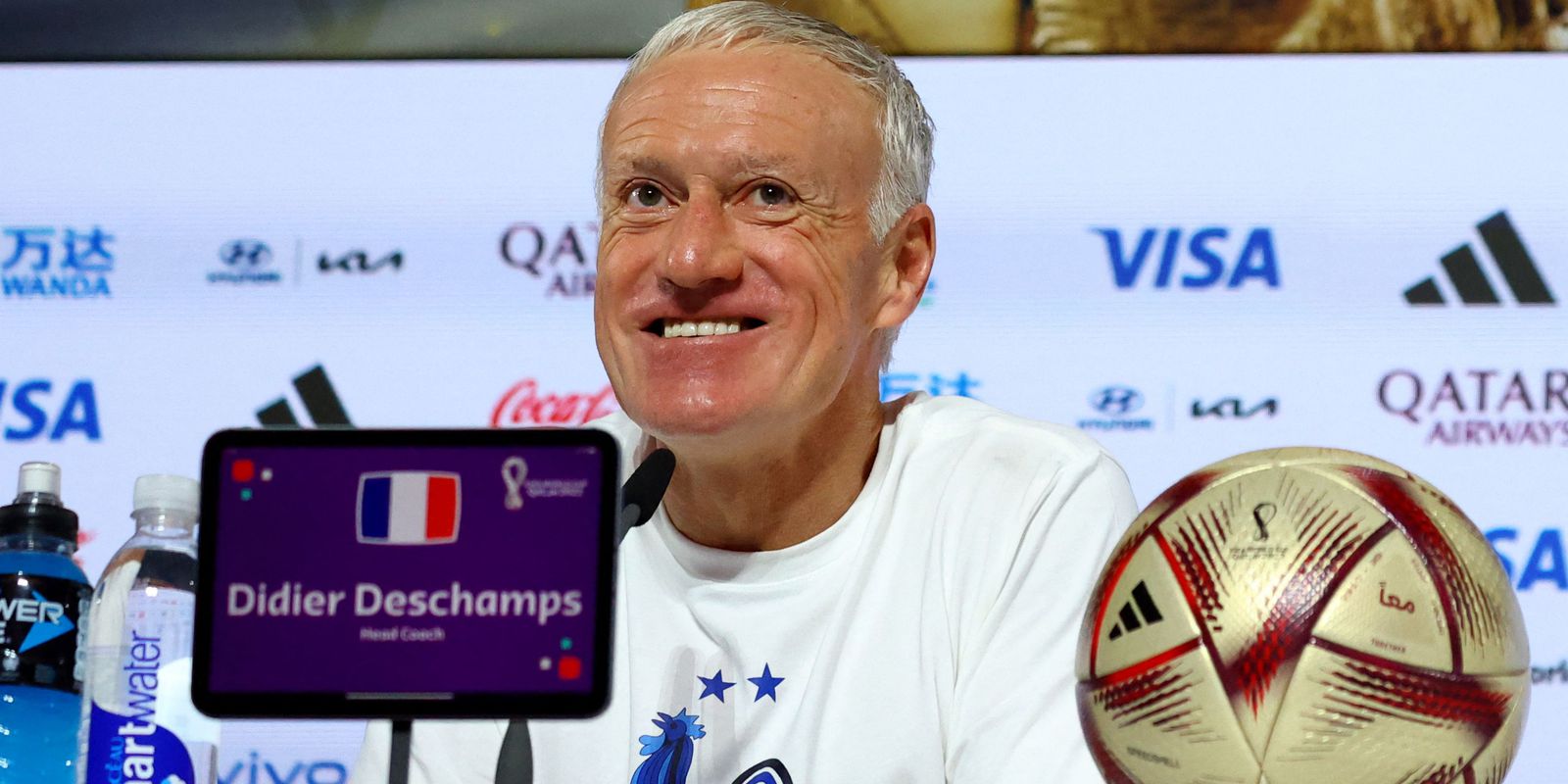 Deschamps says France arrives without major worries at the decision