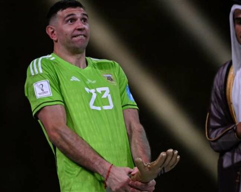 Dibu Martínez's gesture dedicated to the French