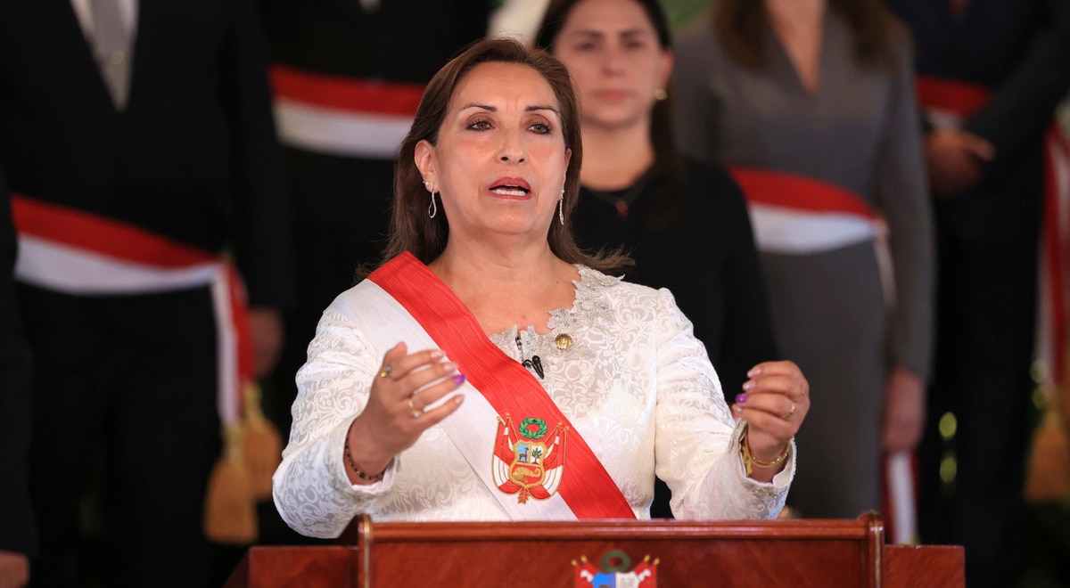 Dina Boluarte: President asked for political maturity to promote the advancement of elections