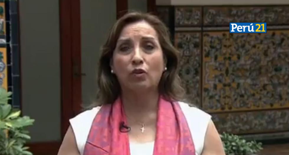 Dina Boluarte gave a New Year's message: "The Peruvian people are not violent, they are not aggressive, they are a peaceful people"