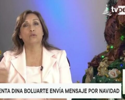 Dina Boluarte gives a Christmas message: "How I would have wanted to start this transitional government without that violence"