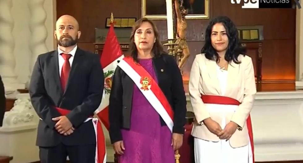 Dina Boluarte swore in the new Ministers of Labor and Transport and Communications