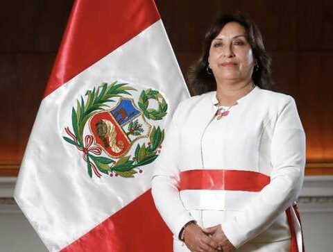 Dina Boluarte, the first female president of Peru to take office after the removal of Pedro Castillo