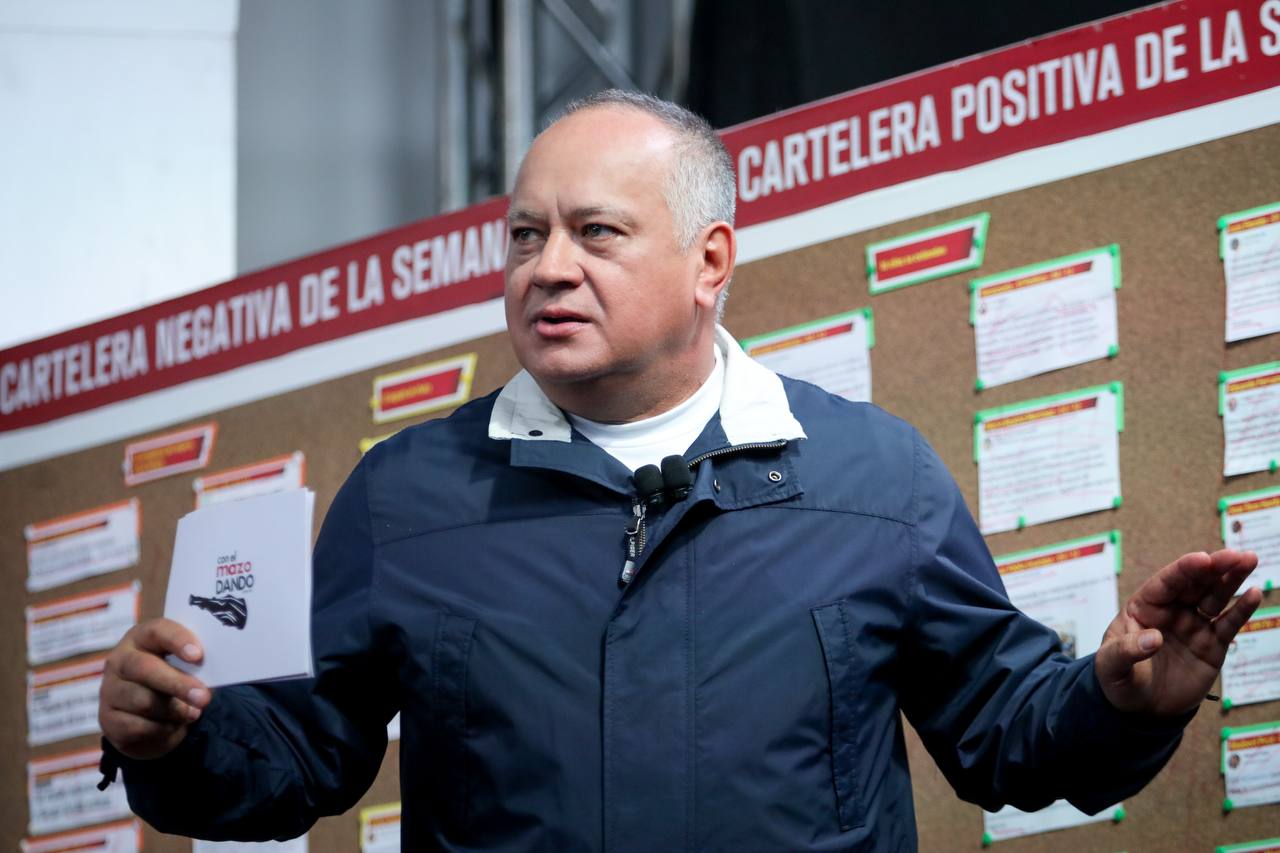 Diosdado Cabello: coup against Pedro Castillo was orchestrated by the US