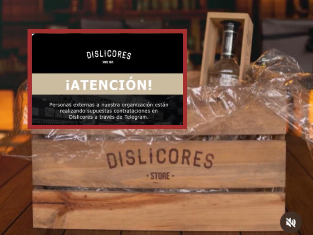 Dislicores warns that they are defrauding their name with alleged jobs for the December season