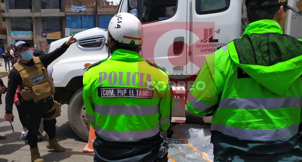 Elderly man dies hit by truck in Caminito de Huancayo (VIDEO)