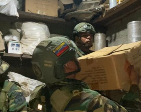 FAN dismantled the illegal mining camp in Bolívar that belonged to the "Guayana Train"