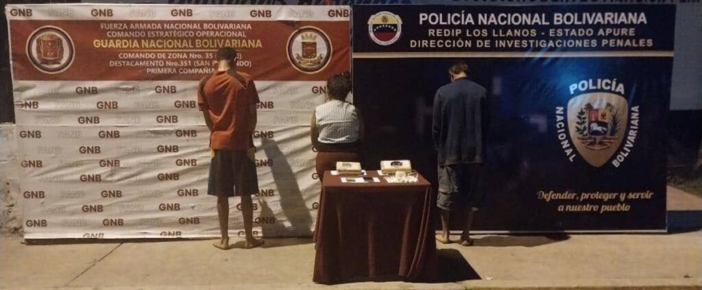 FANB arrested two citizens with two panelas of cocaine in Apure