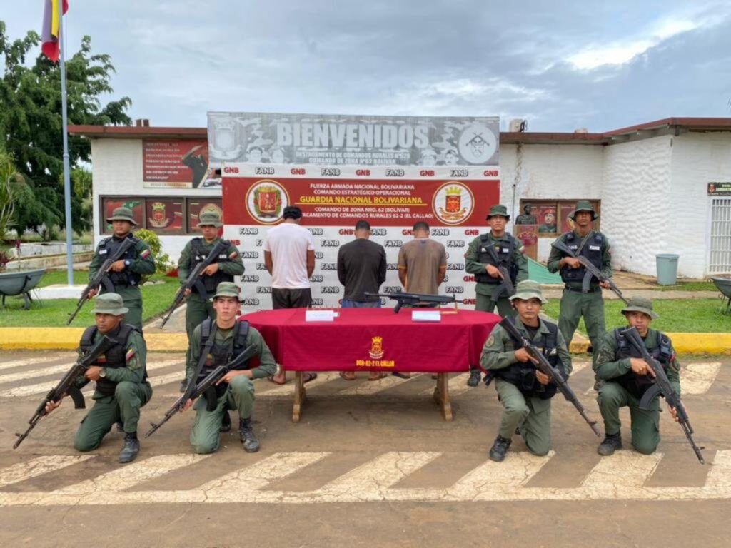 FANB detains three members of El Tren de Guayana