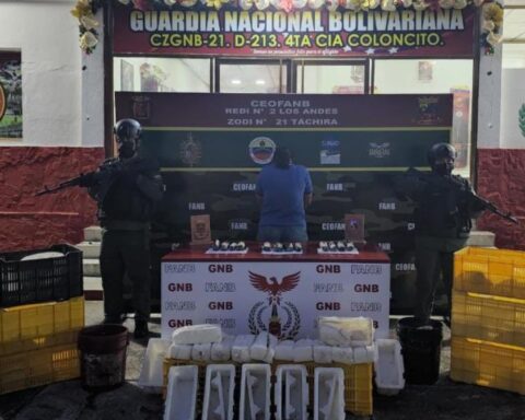 FANB seizes 12 packages of marijuana and 4 panelas of cocaine in Táchira
