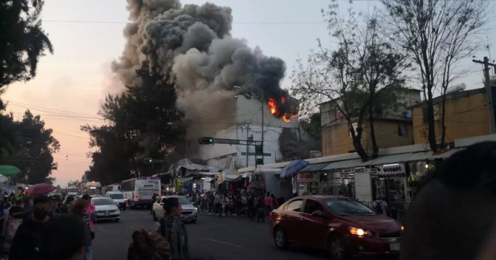 Fire reported in Tepito