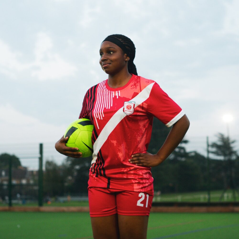 Football with a feminine touch