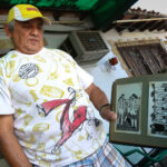 Former Paraguayan soccer player treasures the ball from Pelé's goal that took him to Mexico'70