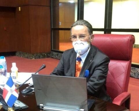 An archive photograph of Amable Aristy Castro during his last term as senator for the province of La Altagracia