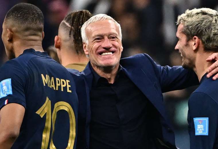 France won "with heart and guts"Deschamps stressed