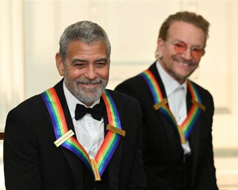 George Clooney and U2 honored by the Washington Kennedy Center