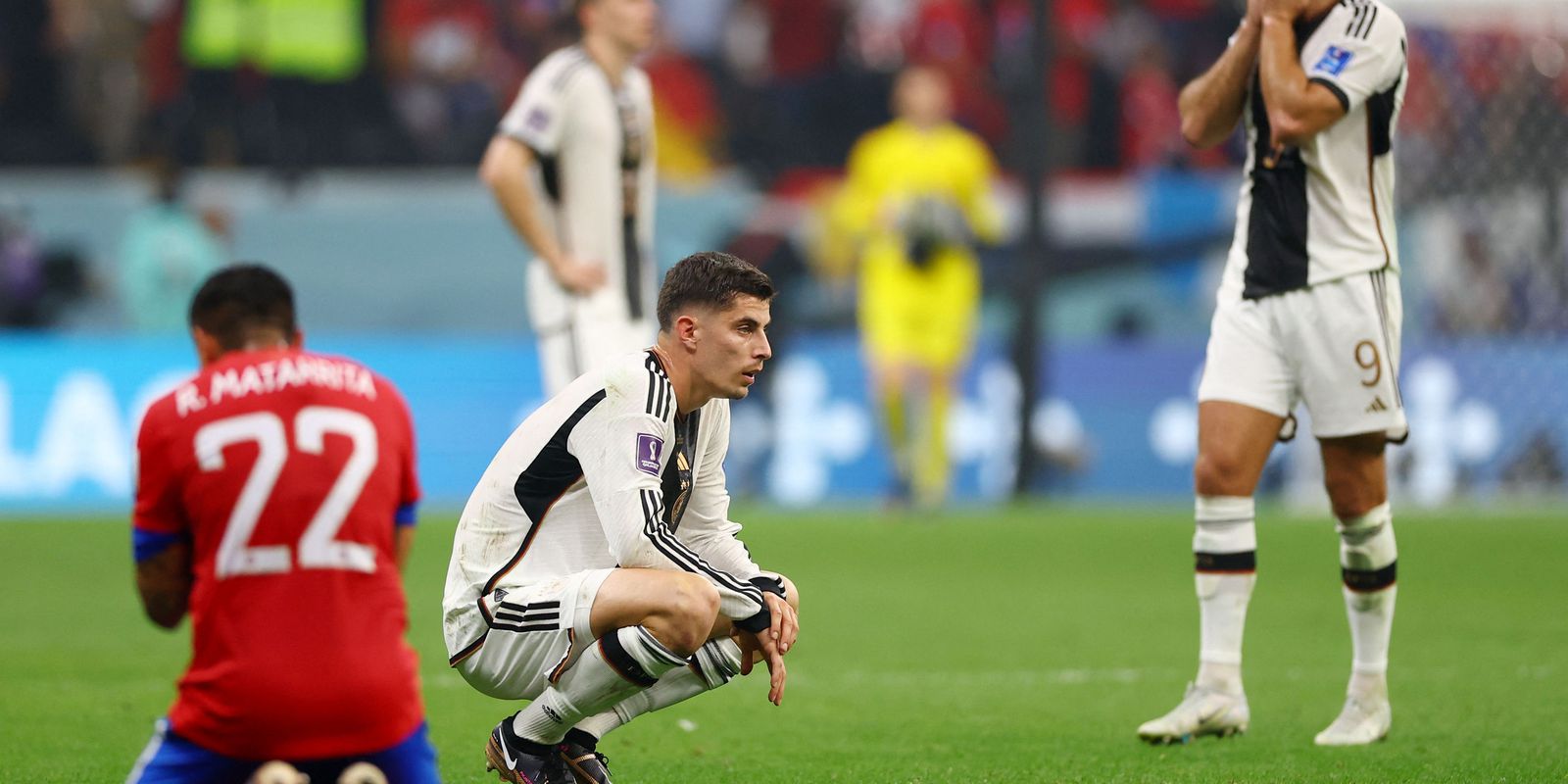 Germany knocked out of World Cup despite victory over Costa Rica