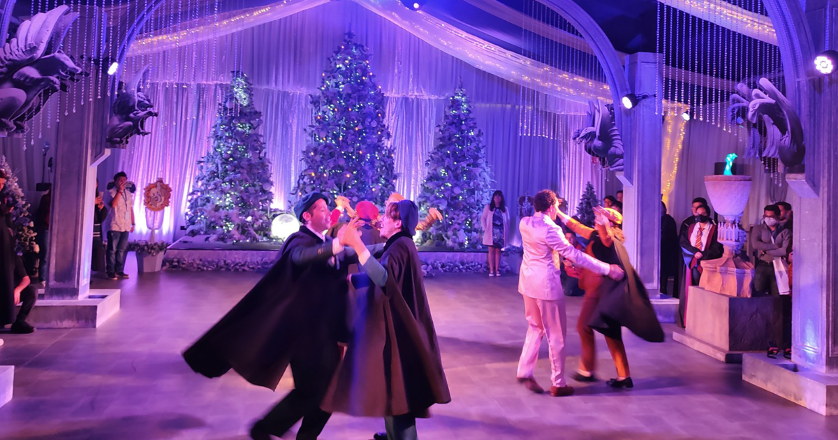 Harry Potter: the great Winter Ball, a tourist attraction in the Historic Center of CDMX