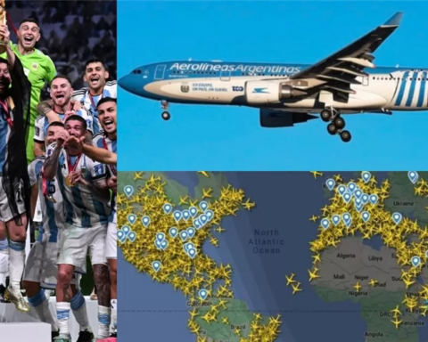 How to follow the flight from Argentina, champion, to Buenos Aires on Flightradar24