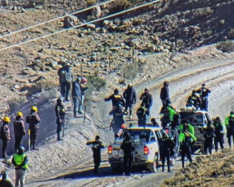 Huancute: Workers' leaders ask for a solution to the social conflict over the Inmaculada mining unit