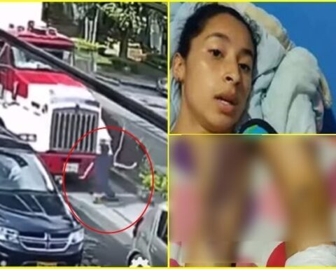 "I felt like dying, it's a miracle": young woman run over by a tractor-trailer when she was talking on her cell phone